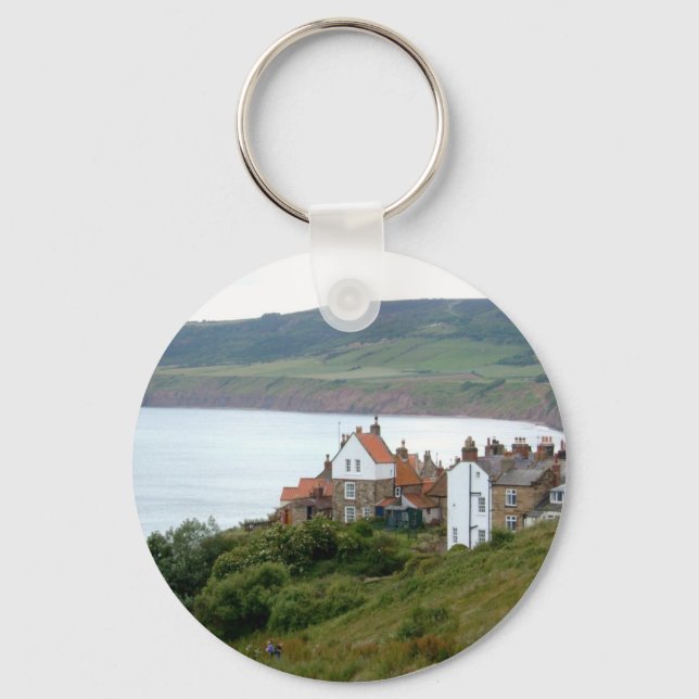 Robin Hood's Bay Schlüsselanhänger (Vorderseite)