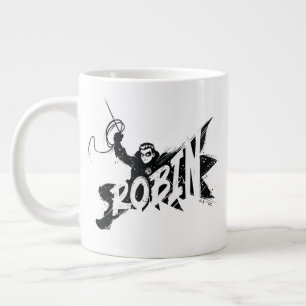 Robin Ink Brush Name Jumbo-Tasse