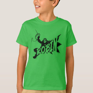 Robin Ink Brush Name T-Shirt