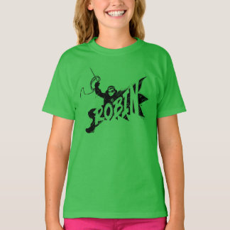 Robin Ink Brush Name T-Shirt