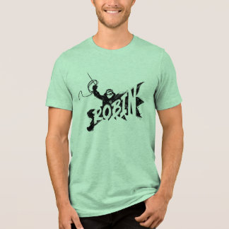 Robin Ink Brush Name Tri-Blend Shirt