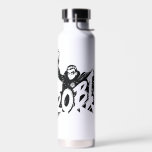 Robin Ink Brush Name Trinkflasche<br><div class="desc">Diese lebendige Grafik erfasst die jugendliche Energie und den wagemutigen Geist von Robin, Batmans berühmtem Sidekick. Das Set vor einem elektrisch grünen Hintergrund zeigt Robin mitten in Aktion und schwingt dynamisch mit seinem treuen Greifer in die Gräben. Das Bild wird in einem kühlen, farbenprächtigen Stil dargestellt, der die Bewegung und...</div>