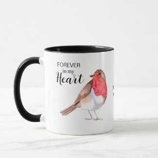 Robin Memorial Mug | “Each Time I See a Robin 