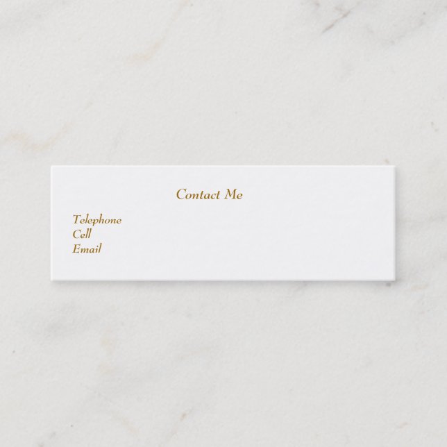 ROBIN MINI VISITENKARTE (Vorderseite)