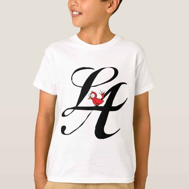 Robin' mit L.A. T-Shirt (Vorderseite)