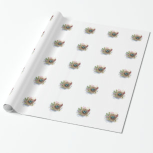 Robin Nest Geschenkpapier