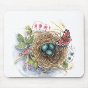 Robin Nest Mousepad