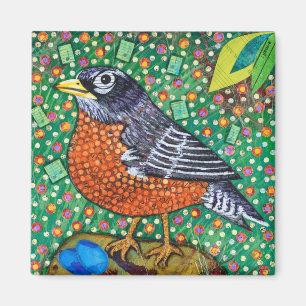 Robin Notes Magnet