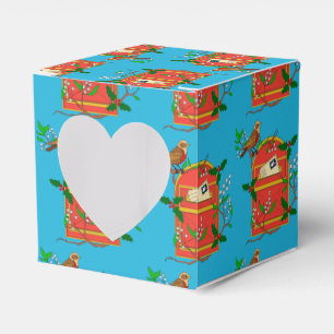 Robin on Postbox Geschenkschachtel