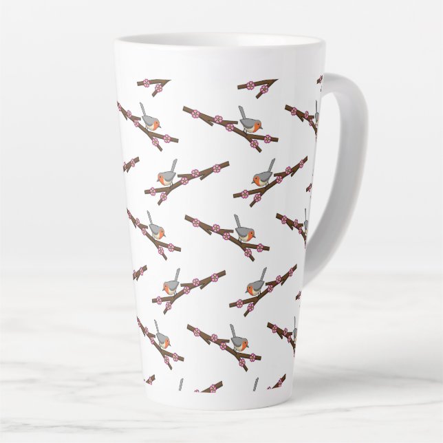 Robin on Sakura Milchtasse (Rechte Ecke)