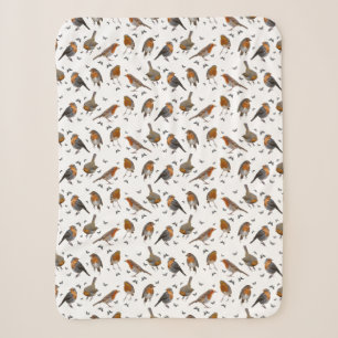 Robin Party Sherpa Blanket (Farbe auswählen) Sherpadecke