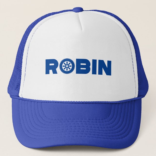 Robin Petrol Head Trucker Hat Truckerkappe (Vorderseite)