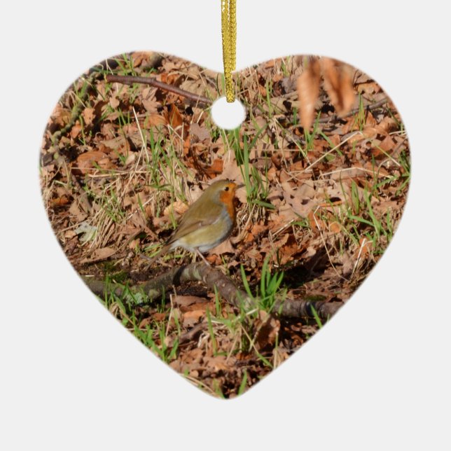 Robin RedBrust Keramikornament (Vorne)