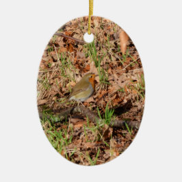 Robin RedBrust Keramikornament