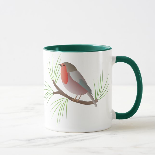 Robin RedBrust Tasse (Rechts)