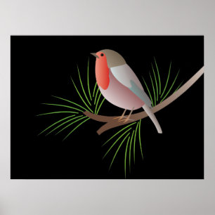 Robin RedBrustposter Poster