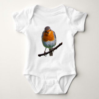 Robin-Rot-Brust Baby Strampler