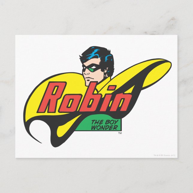 Robin The Boy Wonder Postkarte (Vorderseite)