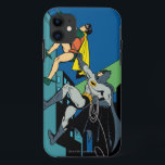 Robin und Batman Climb Case-Mate iPhone Hülle<br><div class="desc">Batman TV Series (1966)</div>