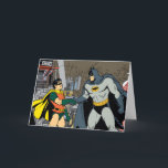 Robin und Batman Handshake Karte<br><div class="desc">Batman TV Series (1966)</div>