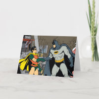 Robin und Batman Handshake