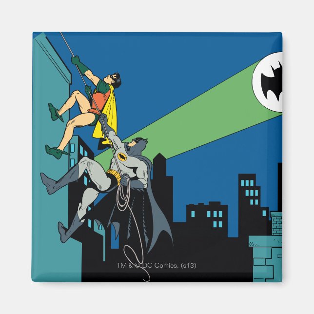 Robin und Batman klettern Magnet (Vorne)