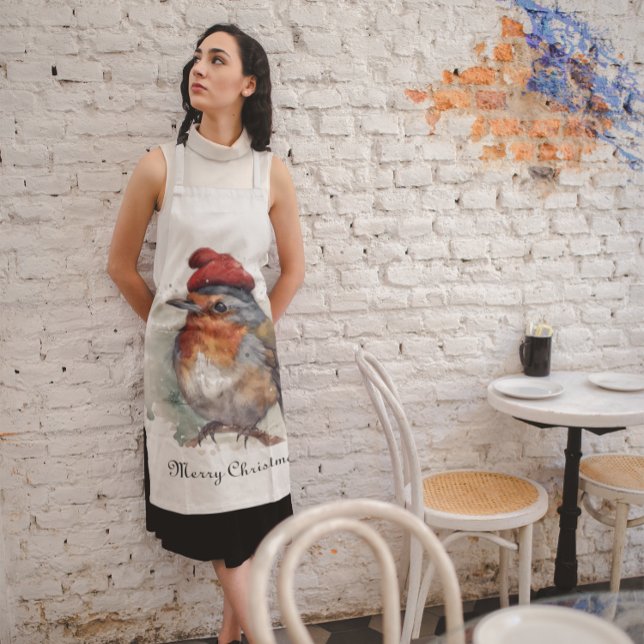 Robin Winter Delight, Brauch Schürze (Von Creator hochgeladen)