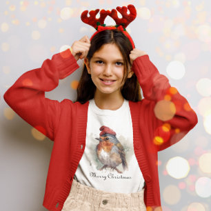 Robin Winter Delight, Brauch T-Shirt