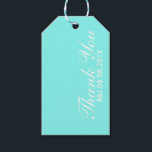 Robinblauer türkisblauer Wasserhauptblauer Hochzei Geschenkanhänger<br><div class="desc">Robin's Ei-türkis türkis Aqua blauen Hochzeit Einladungen. Trendfarbene türkisfarbene Gastgeschenke Hochzeiten für ein aquamarines Hochzeitsempfang-Party. Aqua blauen Hochzeit speichern Sie das Datum und aquamarine blaue Gastgeschenke Hochzeiten.</div>