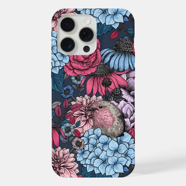 Robinen im Garten 3 iPhone 15 Pro Max Hülle (Rückseite)