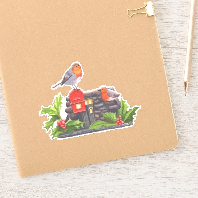 Robin's Briefe Aufkleber (Notizbuch)