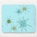 Robins Ei-blaue Iconic AtomSternexplosionen Mousepad<br><div class="desc">Dieses Robins Ei-kennzeichnet blaues Iconic AtomSternexplosionen Mousepad Muster iconic AtomSternexplosionen. Das ist recht! Die alte Schule, farbiger Hintergrund des Eies des Rotkehlchens Blau mit Goldtupfen ist- der perfekte Hintergrund für den vibrierenden Türkis, den beruhigenden Sellerie und farbigen die Kreise des kitschy Birnengrüns. Die Stellen der Farbe werden sporadisch in verschiedene...</div>