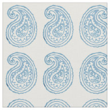 Robins Ei-blaues Paisley-Gewebe durch Margaret