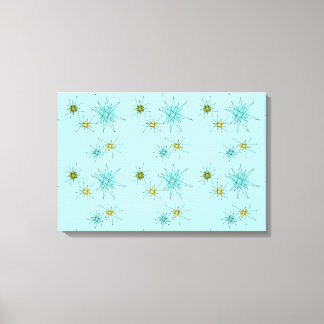Robin's Ei Blue Atomic Sternexplosionen Canvas Pri Leinwanddruck