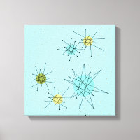 Robin's Ei Blue Atomic Sternexplosionen Canvas Pri