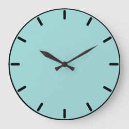 Robin's Ei Blue Round Wall Clock Große Wanduhr
