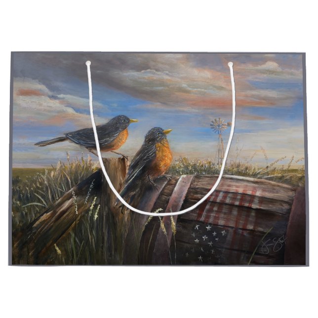 Robins Große Geschenktüte (Vorderseite)