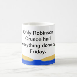 Robinson Crusoe Kaffeetasse