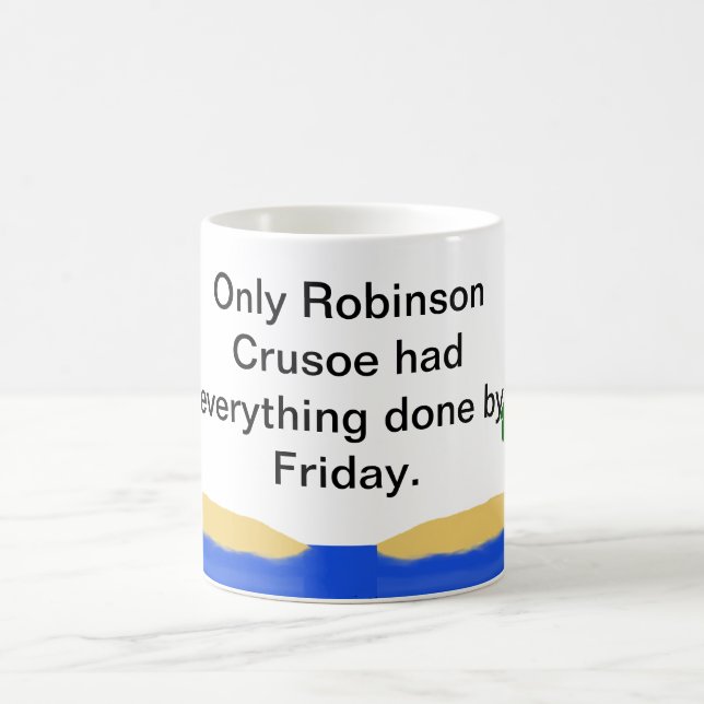 Robinson Crusoe Kaffeetasse (Mittel)