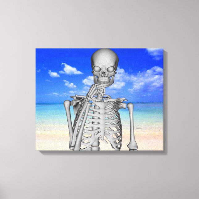 Robinson Crusoe Leinwanddruck (Vorderseite)