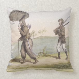 Robinson Crusoe und sein Mann Freitag, (HB Kissen