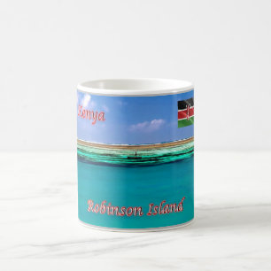 Robinson Island - Kenia - Meeresblick - Kaffeetasse