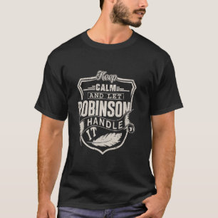 Robinson Nachname Shirt Robinson Name Birthday