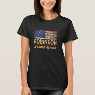 Robinson Nachname Shirt Team Robinson Lifetime Me