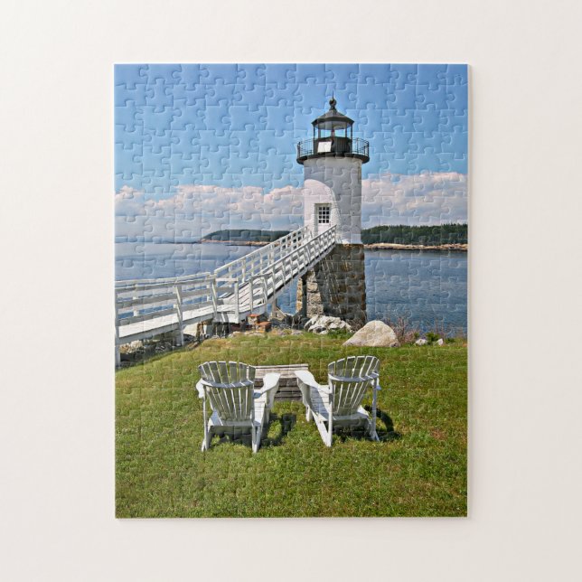 Robinson Point Lighthouse, Isle Au Haut, Maine (Vertikal)