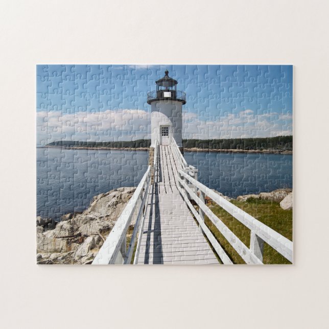 Robinson Point Lighthouse, Isle Au Haut, Maine (Horizontal)