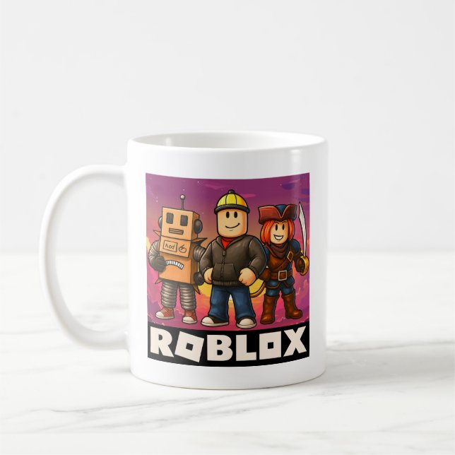 Roblox Gamer Kaffeetasse (Links)