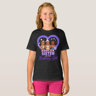 Roblox Soeur Fille Anniversaire T-shirt