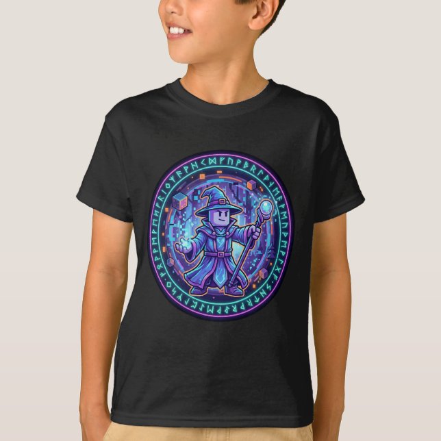 Roblox wizard T-Shirt (Vorderseite)