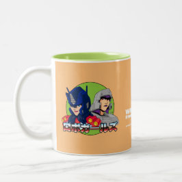 Robo-Girls-Tasse Nr. 3 Zweifarbige Tasse